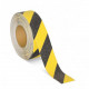 50mm Black and Yellow Floor Marking Tape